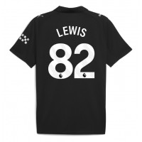 Manchester City Rico Lewis #82 Vonkajší futbalový dres 2025-26 Krátky Rukáv